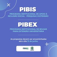 Programa Institucional de Bolsas de Extensão Universitária (PIBEX)