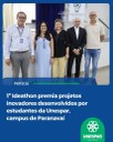 1º Ideathon premia projetos inovadores desenvolvidos por estudantes da Unespar, campus de Paranavaí