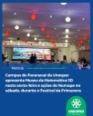 Campus de Paranavaí da Unespar apresenta Museu da Matemática 3D nesta sexta-feira e ações do Numape no sábado, durante o Festival da Primavera