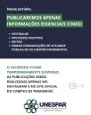 Comunicado | Período Eleitoral