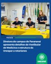 Diretora do campus de Paranavaí apresenta detalhes do Vestibular de Medicina e estrutura da Unespar a rotarianos