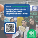 Fotos da Mostra de Profissões 2026 disponíveis no Drive!