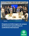 Pesquisa em Enfermagem do campus de Paranavaí é apresentada em conferência internacional