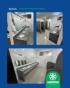 Reforma dos banheiros do corredor central é concluída dentro do prazo previsto