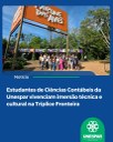 Estudantes de Ciências Contábeis da Unespar vivenciam imersão técnica e cultural na Tríplice Fronteira
