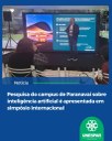 Pesquisa do campus de Paranavaí sobre inteligência artificial é apresentada em simpósio internacional