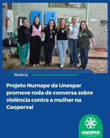 Encontro abordou misoginia, formas de violência e caminhos para acessar atendimento gratuito em Paranavaí.