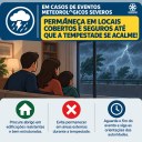 Temporais: saiba como se proteger!