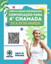 • Aprova Paraná: está disponível a lista de aprovados na 4ª chamada