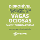 • Aprovados em processo de vagas ociosas do campus de Curitiba I devem se matricular até dia 12 de abril