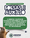 Bolsas e Auxílios da UNESPAR Campus Paranavaí