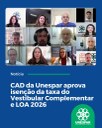 CAD da Unespar aprova isenção da taxa do Vestibular Complementar e LOA 2026