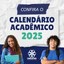 • Calendário letivo de 2025 está disponível