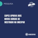 • Capes aprova dois novos cursos de Mestrado na Unespar