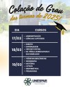 Colação de grau das turmas de 2025!