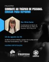 Combate ao tráfico de pessoas será tema de palestra na Unespar