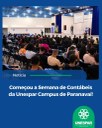 Começou a Semana de Contábeis da UNESPAR Campus de Paranavaí!