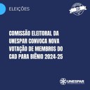 • Comissão Eleitoral da Unespar convoca nova votação de membros do CAD para biênio 2024-25