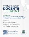 Concurso docente UNESPAR