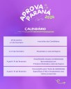 Confira o calendário do Aprova Paraná Universidades 2026!