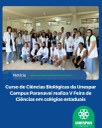 Curso de Ciências Biológicas da Unespar Campus Paranavaí realiza V Feira de Ciências em colégios estaduais