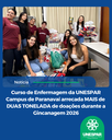 Curso de Enfermagem da UNESPAR Campus de Paranavaí arrecada MAIS de DUAS TONELADA de doações durante a Gincanagem 2026