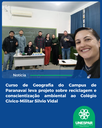 Curso de Geografia do Campus de Paranavaí leva projeto sobre reciclagem e conscientização ambiental ao Colégio Cívico-Militar Silvio Vidal