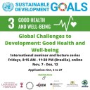 Curso internacional aborda o tema “Saúde e Bem-Estar” em parceria com universidades do Brasil e da Alemanha