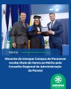 Discente da Unespar Campus de Paranavaí recebe título de Honra ao Mérito pelo Conselho Regional de Administração do Paraná