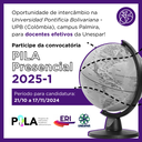 • Docentes efetivos podem se inscrever para intercâmbio na Colômbia