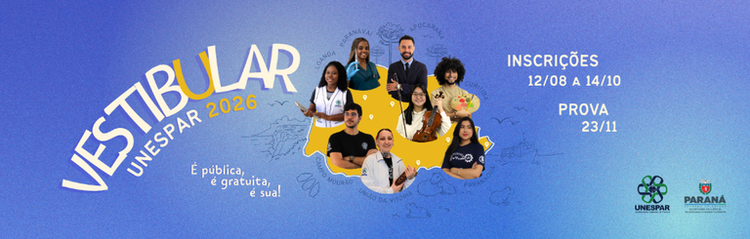 • Estão abertas as inscrições para o Vestibular 2026