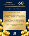 Eventos Comemorativos 60 anos FAFIPA/Unespar - 12/11