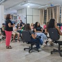 Hoje recebemos na biblioteca alunos do...