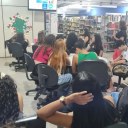 Hoje recebemos na biblioteca alunos do...