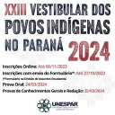• O 23º Vestibular dos Povos Indígenas no Paraná está com inscrições abertas!