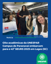 Acadêmicas do Campus embarcaram nesta semana para participar do 43º SEURS 2025 em Lages (SC)