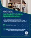 Oportunidade aberta: Bolsa de tutoria semipresencial