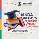 • Paraná Fala Francês está com inscrições abertas para vagas remanescentes