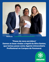 "Posse de nova servidora” Damos as boas-vindas a Ingrid da Silva Santos, que tomou posse como Agente Universitário Profissional no Campus de Paranavaí.