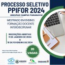 Processo seletivo PPIFOR 2024