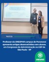 Professor da UNESPAR campus de Paranavaíapresenta artigos desenvolvidos com alunos, em Congresso de Administração na USP de São Paulo - SP