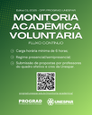 • Professores podem submeter plano de trabalho para aderir ao Programa de Monitoria