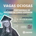 • Prograd abre inscrições para Processo seletivo para Portadores de Diploma de Curso Superior