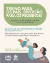 • Projeto de extensão da Unespar permite que crianças brinquem enquanto pais fazem academia