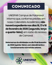 Recesso de Carnaval – UNESPAR Paranavaí
