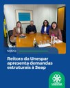 • Reitora da Unespar apresenta demandas estruturais à Seap