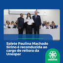 • Salete Paulina Machado Sirino é reconduzida ao cargo de reitora da Unespar
