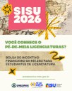 SiSU 2026: Bolsa de incentivo financeiro de R$1.050 para estudantes de Licenciatura