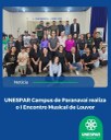 UNESPAR Campus de Paranavaí realiza ol Encontro Musical de Louvor
