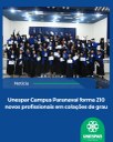 Unespar Campus Paranavaí forma 210 novos profissionais em colações de grau